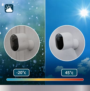 Arlo Pro 5 sikkerhetskamera (sort/3-pakk)