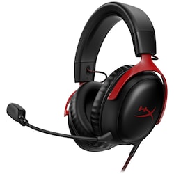 HyperX Cloud III gaming headset (sort/rød)