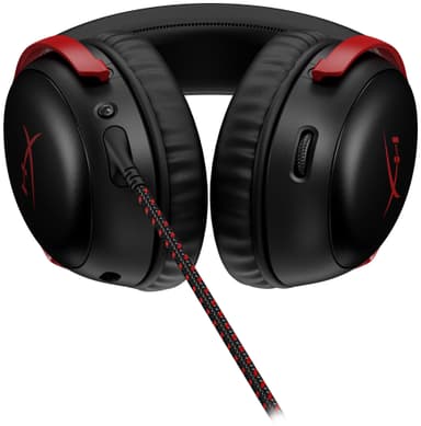 HyperX Cloud III gaming headset (sort/rød)