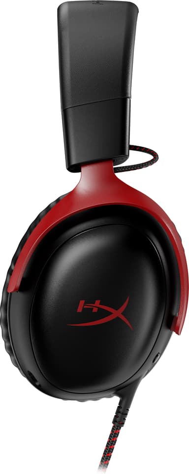 HyperX Cloud III gaming headset (sort/rød)