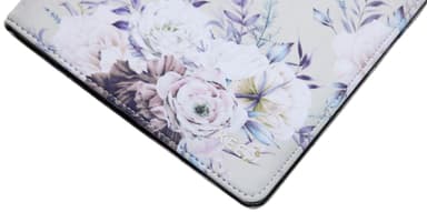 Keep iPad 10,2/10,5" nettbrettdeksel (sølv blomst)