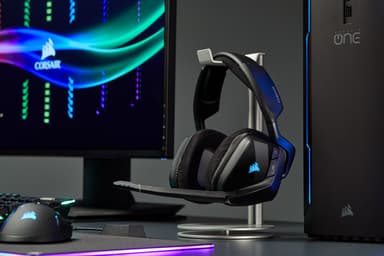 Corsair Void Pro RGB trådløst gaming-headset (sort)
