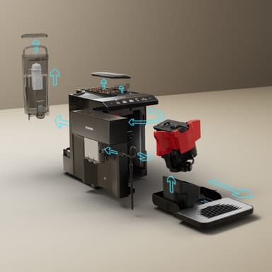 Siemens EQ500 automatisk kaffemaskin TP513R09