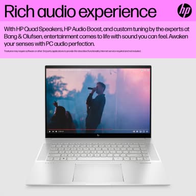 HP Envy 16 i7-13/16/1000/4060 bærbar-PC (sølv)