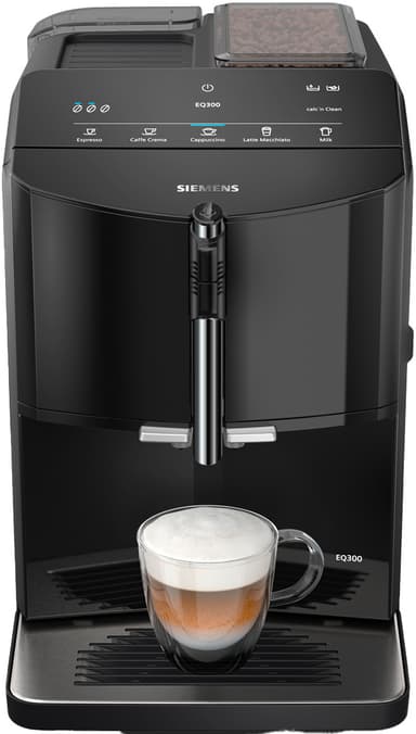 Siemens EQ300 kaffemaskin TF301E09 (pianosort)