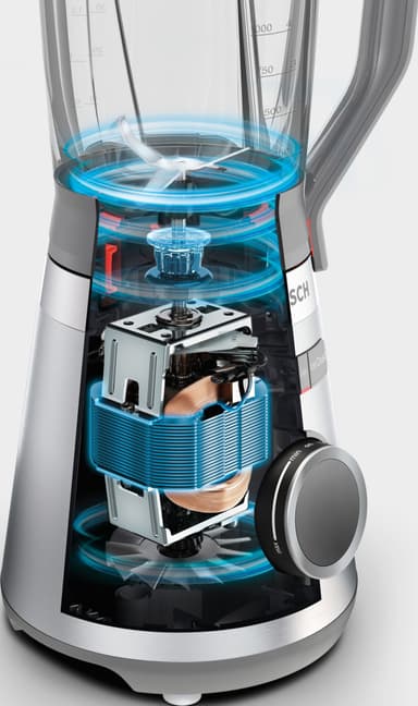 Bosch blender MMB6382M (rustfritt stål)