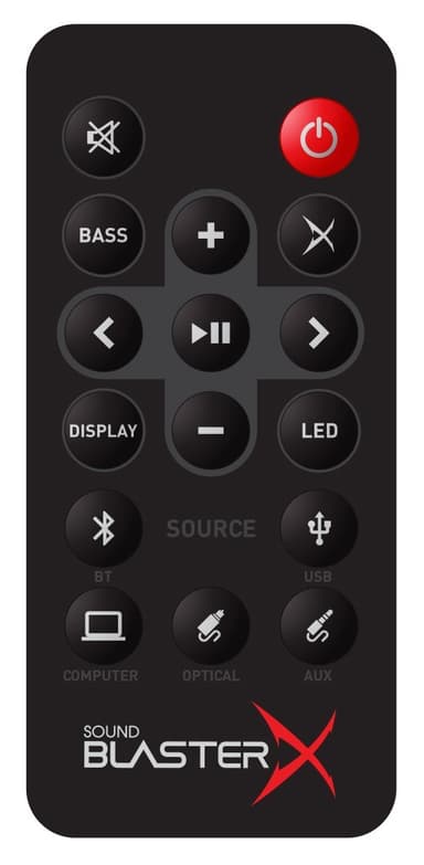 Creative SoundBlasterX Katana lydplanke og subwoofer