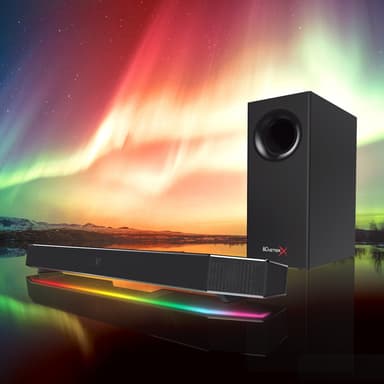 Creative SoundBlasterX Katana lydplanke og subwoofer