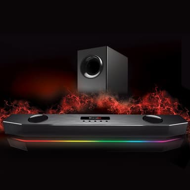 Creative SoundBlasterX Katana lydplanke og subwoofer