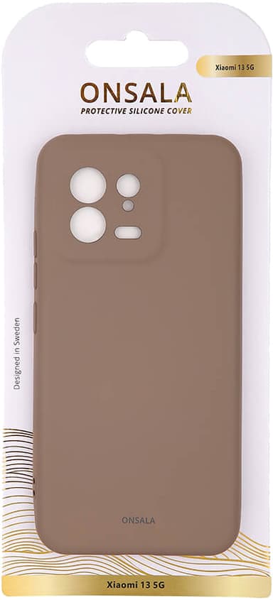 Onsala Xiaomi 13 5G deksel (brun)