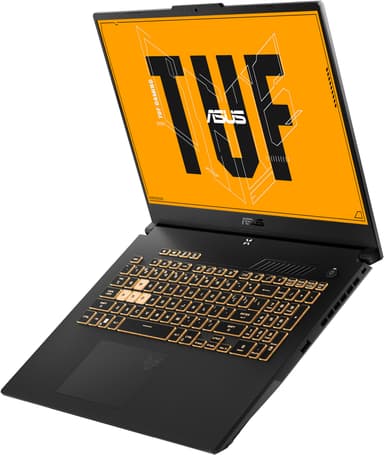 Asus TUF Gaming F17 i5-12H/16/512/3050 17,3" bærbar gaming-PC