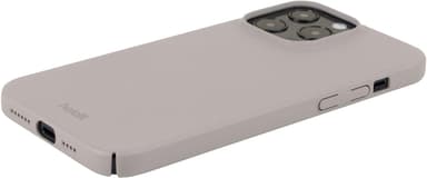 Holdit Slim Case iPhone 14 Pro Max deksel (gråbrun)
