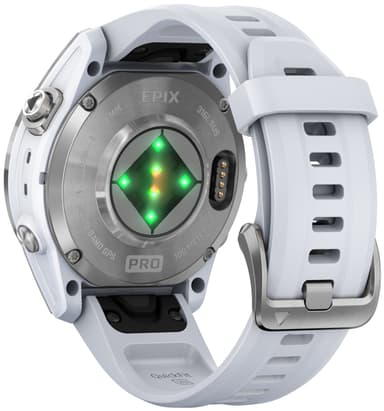 Garmin epix Gen 2 Pro smartklokke, 42mm (hvit)