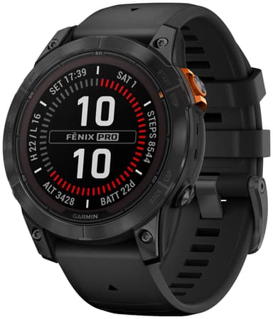 Garmin Fenix 7 Pro Solar smartklokke, 47mm (sort)