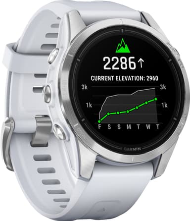 Garmin epix Gen 2 Pro smartklokke, 42mm (hvit)
