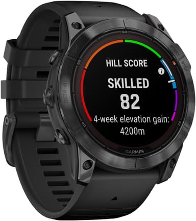 Garmin Fenix 7X Pro Solar smartklokke, 51mm (sort)