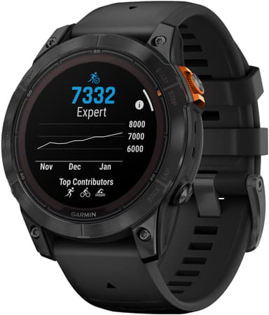 Garmin Fenix 7 Pro Solar smartklokke, 47mm (sort)