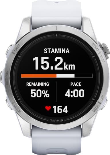 Garmin epix Gen 2 Pro smartklokke, 42mm (hvit)