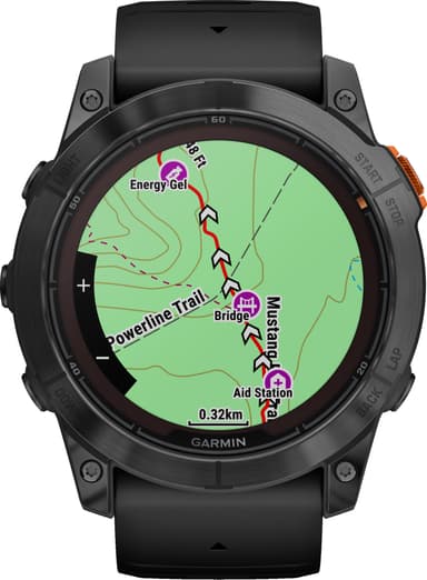 Garmin Fenix 7X Pro Solar smartklokke, 51mm (sort)