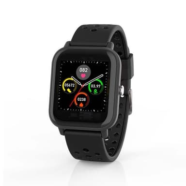 Nedis SmartLife-klokke | LCD | IP68 | Maksimal driftstid: 7200 min | Android™ / IOS | Sort