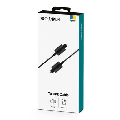 Champion Optisk Toslink-kabel 1,5 m