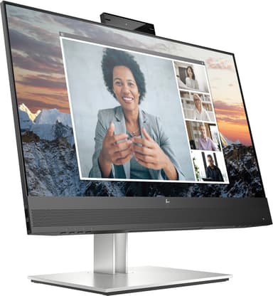 HP E24m G4 23.8" monitor (Black/Silver)