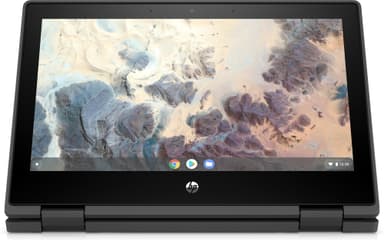 HP Chromebook x360 11 G4 11.6" (Sort)
