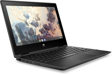 HP Chromebook x360 11 G4 11.6" (Sort)