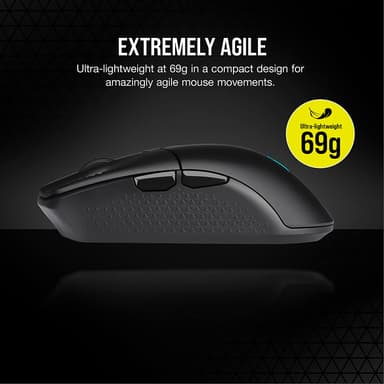 Corsair Katar Elite trådløs gamingmus