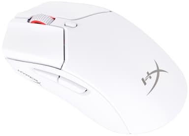 HyperX Pulsefire Haste 2 trådløs gamingmus (hvit)