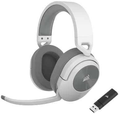 Corsair HS55 trådløst gaming headset (hvit)