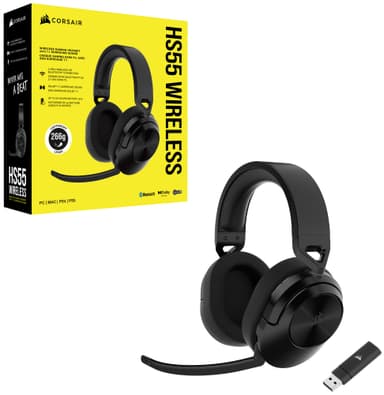 Corsair HS55 trådløst gaming headset (sort)