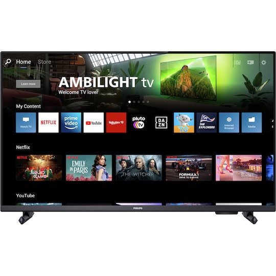 Philips 32" PFS6908 Full HD LED Ambilight Smart TV (2023) - Elkjøp