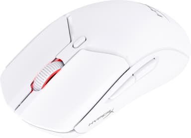 HyperX Pulsefire Haste 2 trådløs gamingmus (hvit)