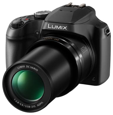 Panasonic Lumix FZ82 ultrazoomkamera (sort)