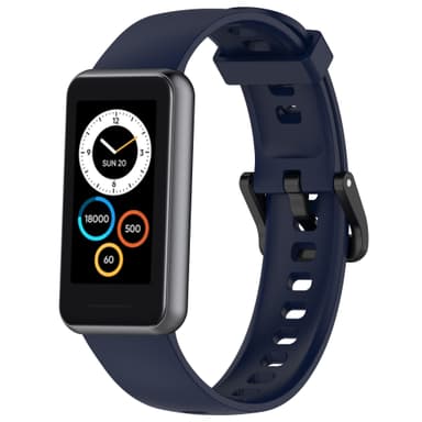 Silikonarmband Blå Realme Band 2