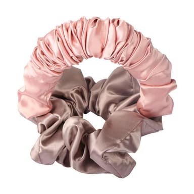 INF Hårbånd for å krølle håret rosa/brunt