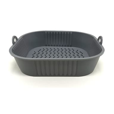 Bakform av silikon till Air Fryer 21,5x5,5x17,8 cm Sort