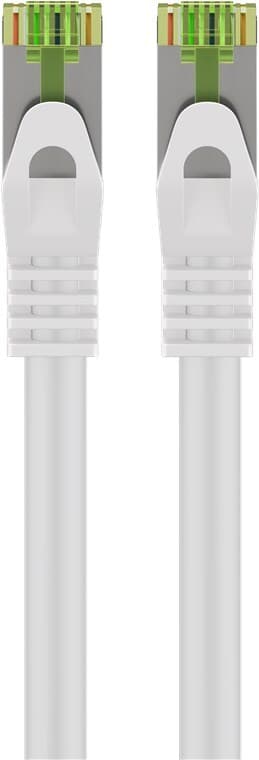Goobay RJ45 patchkabel med CAT 8.1 S/FTP råkabel, AWG 26, hvit