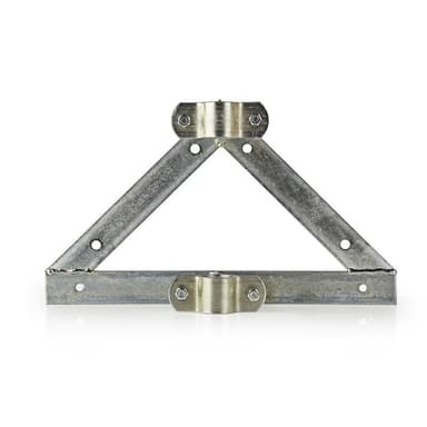 Satellittveggfeste | Mastdiameter: 32-42 mm | 90 mm veggdistanse | Stål