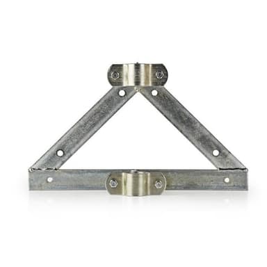 Satellittveggfeste | Mastdiameter: 32-42 mm | 90 mm veggdistanse | Stål