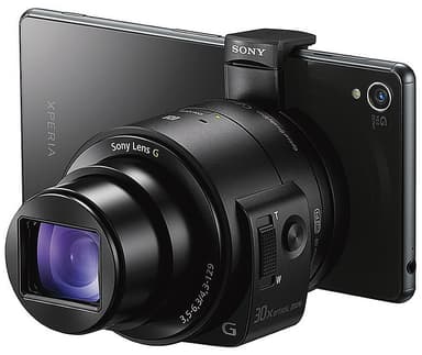 Sony Cybershot DSC-QX30 snap-on objektiv (sort)
