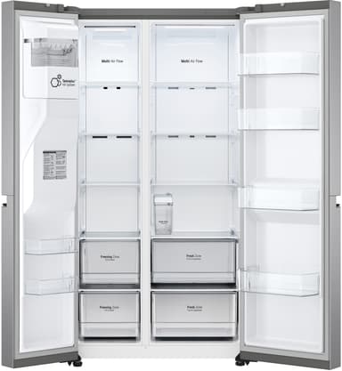 LG side by side kombiskap GSLV71PZTD