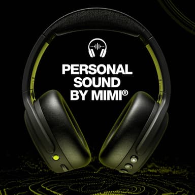 Skullcandy Crusher ANC 2 trådløse around-ear hodetelefoner (sort)