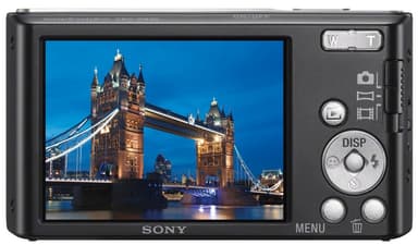 Sony CyberShot DSC-W830 kompaktkamera (sort)