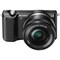 Sony A5000 systemkamera m/16-50mm PZ objektiv (sort)