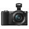 Sony A5000 systemkamera m/16-50mm PZ objektiv (sort)