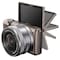 Sony Alpha A5100 kamera m/16-50 mm objektiv (titan)