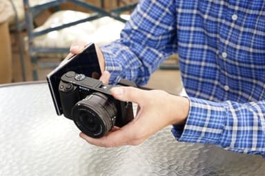 Sony A6000 systemkamera m/16-50mm PZ-objektiv (sort)
