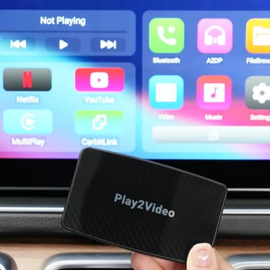 Alt-i-ett-adapter, Wireless CarPlay / Android Auto / Video
